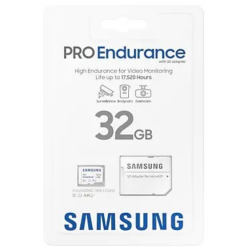 Karta Pamięci 32 GB Samsung Pro Endurance do Wideorejestratorów, Monitoringu